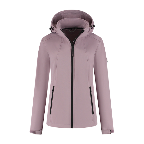 Softshell jas Leah dames paars