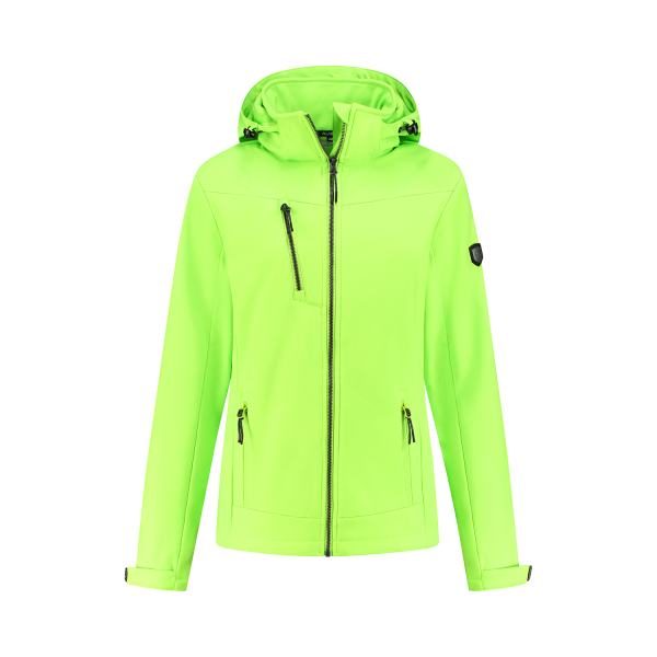 Softshell jas dames Roxy lime