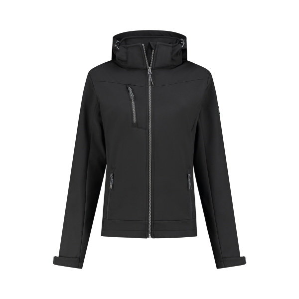 Softshell jas dames Roxy zwart