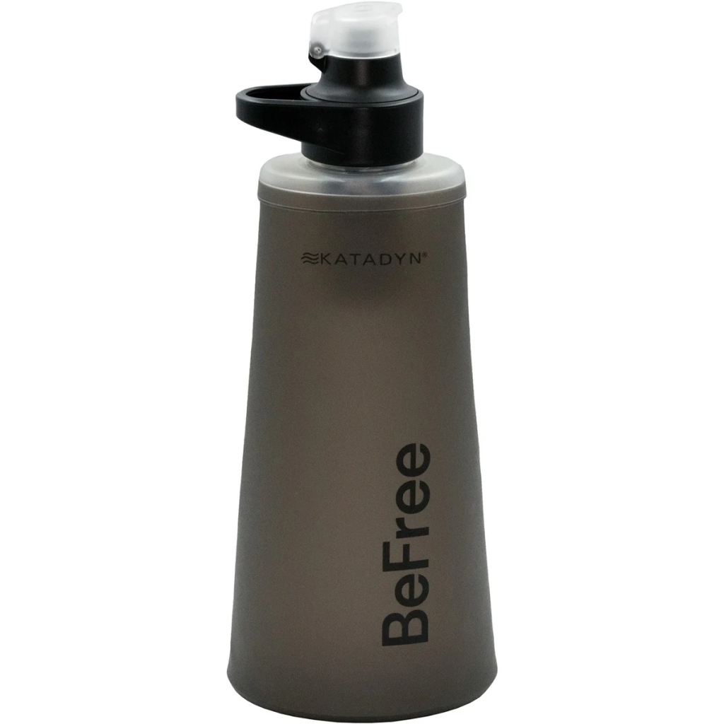 Waterfilterfles BeFree 1 liter zwart