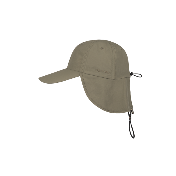 Baseball cap lange klep Dean olijfgroen