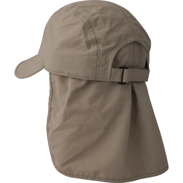 Zonnepet met nekflap polyester achterkant