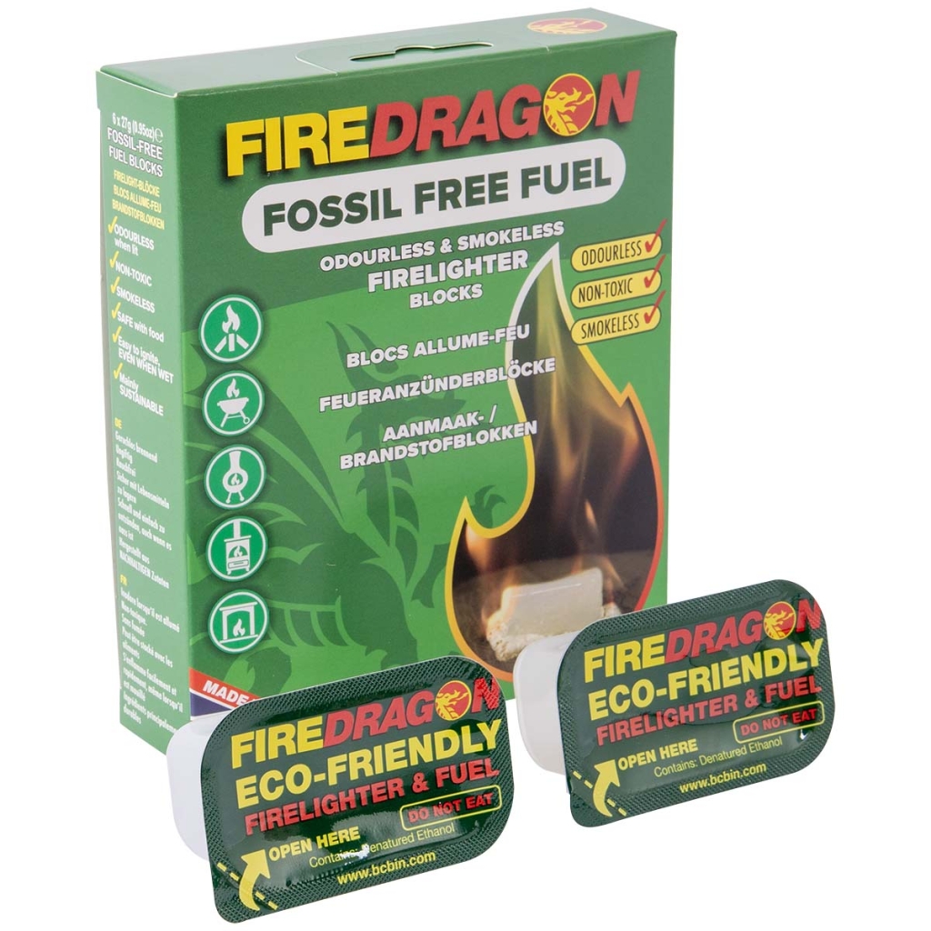 Aanmaakblokjes Fire Dragon 6 stuks